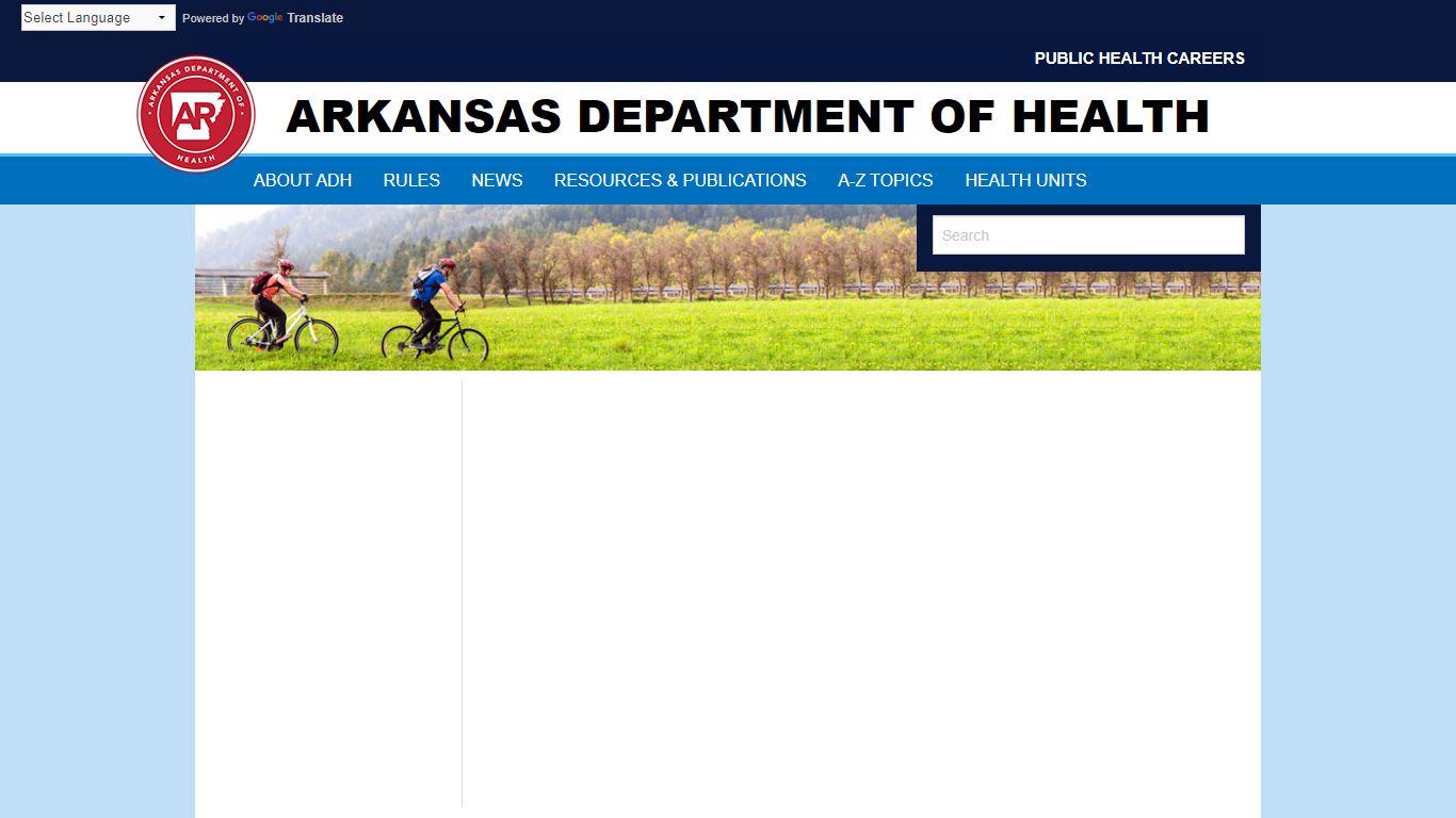 Vital Records Arkansas Department of Health